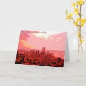 2000年ニューヨーク カード (黄色い花)