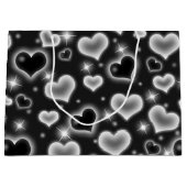 2000年代のハート抱き枕 ラージペーパーバッグ (正面)