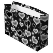 2000年代のハート抱き枕 ラージペーパーバッグ (裏面アングル)