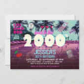 2000年代のパーティの招待状 招待状 (正面)