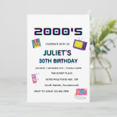 2000年代ソイレパーティー空白の30歳の誕生日 招待状 (スタンド正面)