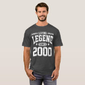 2000年以来の生きている伝説 Tシャツ (正面フル)