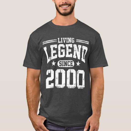 2000年以来の生きている伝説 Tシャツ (正面)