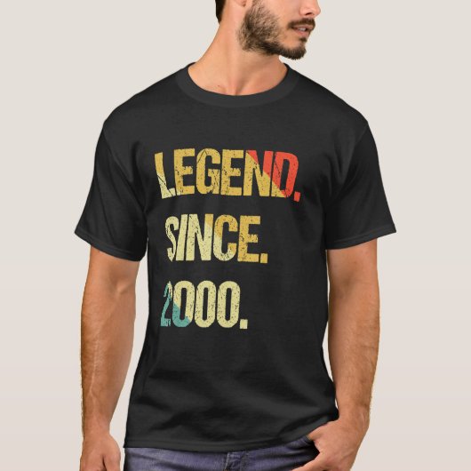 2000年以降の凡例 Tシャツ (正面)
