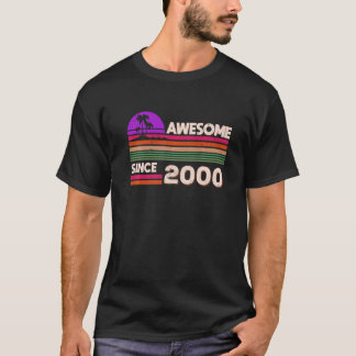 2000年以降の第22誕生日素晴らし女子 Tシャツ