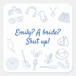 2000年初頭の映画プリンセスバチェロレッテ カスタム スクエアシール