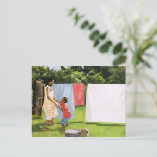 2000年午後の休憩 ポストカード (スタンド正面)