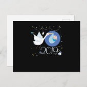 2000年生まれの男の子と女の子の16歳の誕生日プレゼント ポストカード (正面/裏面)