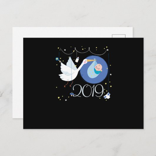 2000年生まれの男の子と女の子の16歳の誕生日プレゼント ポストカード (正面/裏面)