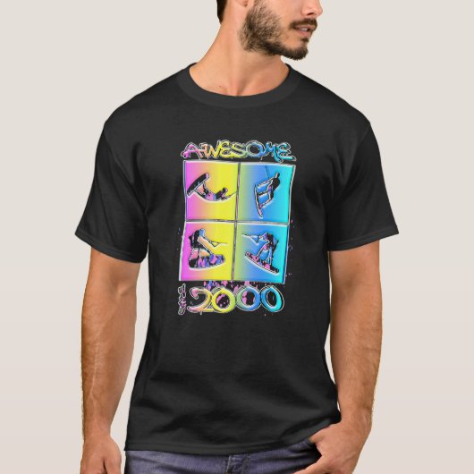 2000年素晴らし以降のウェイクボードライフスタイル2 Tシャツ (正面)