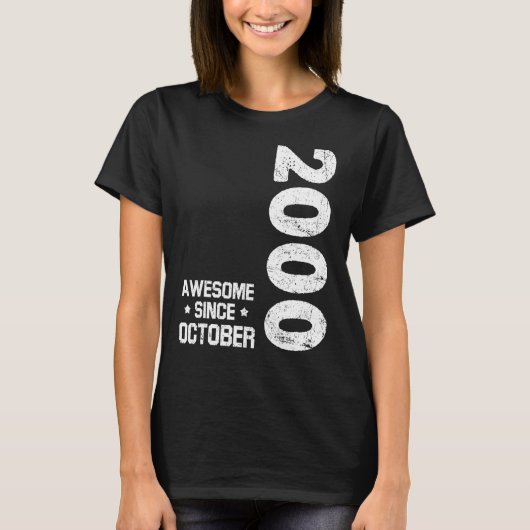 2000年10月22素晴らし日バードから22歳 Tシャツ (正面)