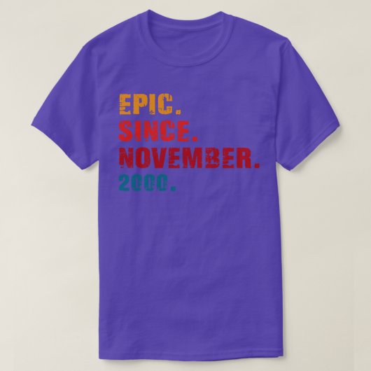 2000年11月からエピック Tシャツ (デザイン正面)