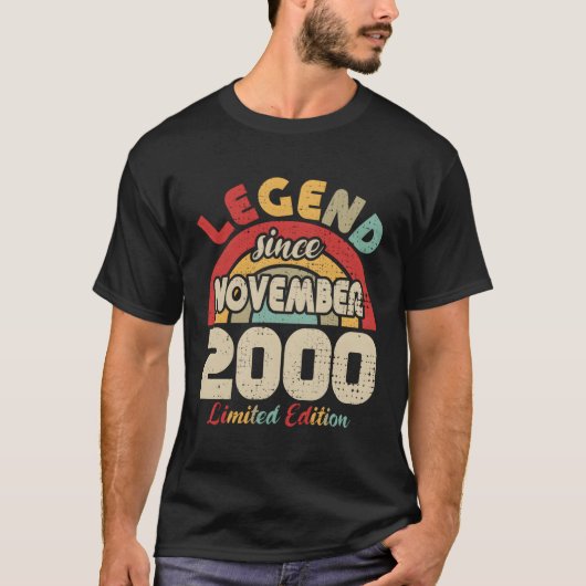 2000年11月伝説2000年11月以来 Tシャツ (正面)