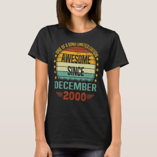 2000年12月22日素晴らしBirから22歳 Tシャツ