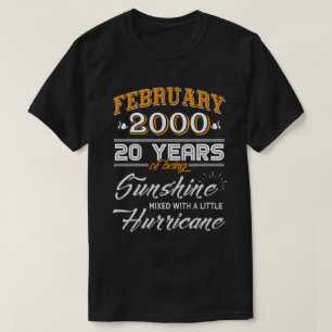2000年2月20結婚周年記念品 Tシャツ
