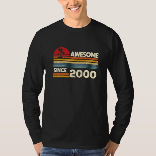 2000年22素晴らし歳のバレ以来22番目の誕生日 Tシャツ (正面)
