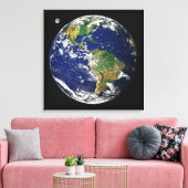 2000年4月現在、地球は宇宙から見て キャンバスプリント (インサイチュ (リビング))
