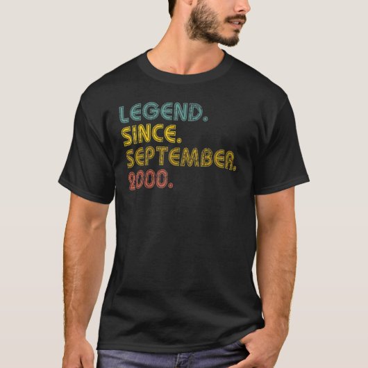 2000年9月22日Birから22歳の伝説 Tシャツ (正面)