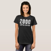 2000生まれ年 Tシャツ (正面フル)