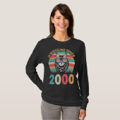 2000素晴らし年ハッピーバースデー以来の猫 Tシャツ (正面フル)