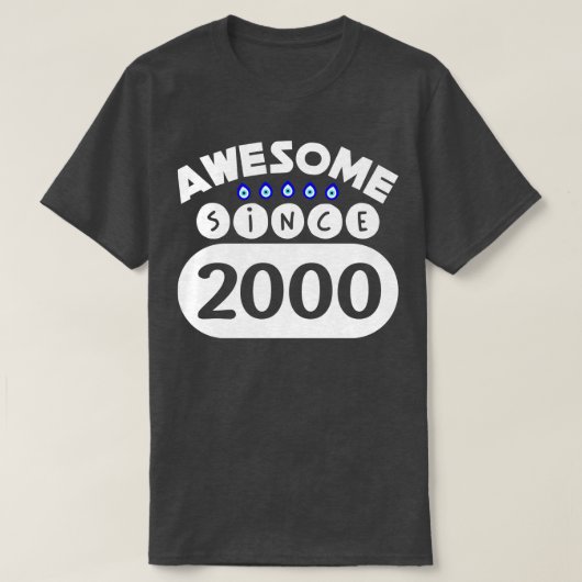 2000素晴らし年以降 Tシャツ (デザイン正面)