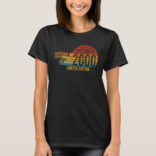 2000素晴らし年10月20日の伝説より Tシャツ (正面)