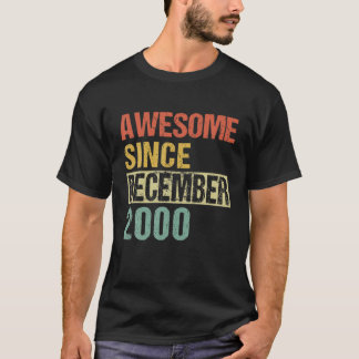 2000素晴らし年12月21誕生日以降 Tシャツ