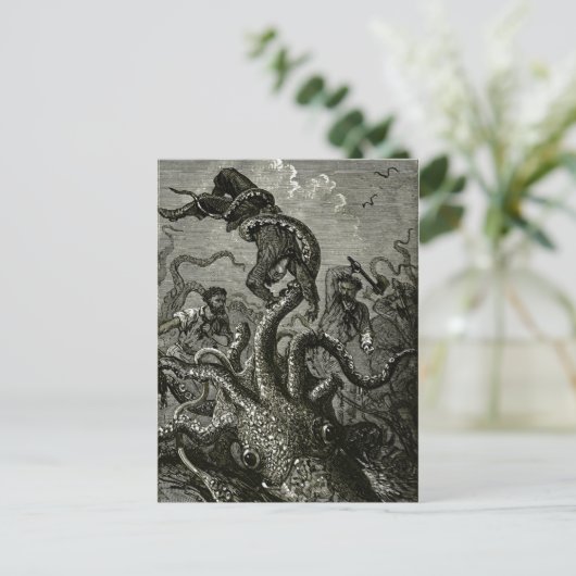 20000年の海の下のリーグからクラケン ポストカード (スタンド正面)