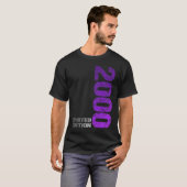 2000 23誕生日2000生まれ年 Tシャツ (正面フル)