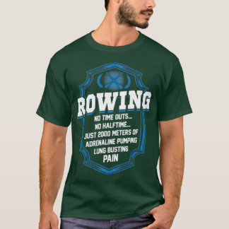 2000 Meters Rowing Tシャツ