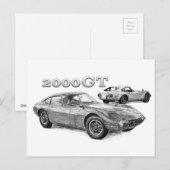 2000GT ポストカード (正面/裏面)