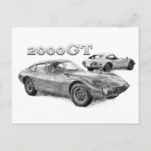 2000GT ポストカード (正面)
