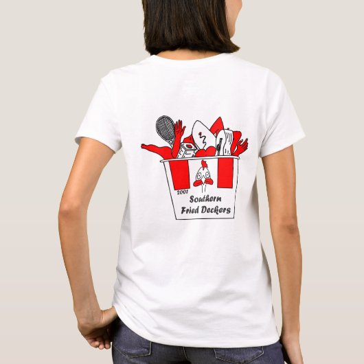 2001デッカー懇親会南揚げデッカーTシャツ Tシャツ (裏面)