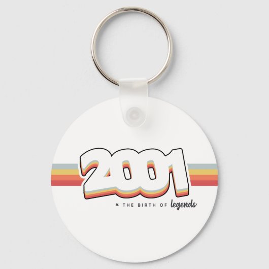 2001伝説誕生 キーホルダー (正面)