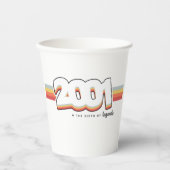 2001伝説誕生 紙コップ (正面)