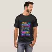 2001年から20番目素晴らしのWomens Level 20 Unlocked Tシャツ (正面フル)