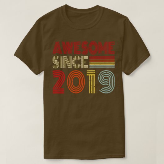 2001年から5年の誕生日ギフト素晴らしヴィンテージ Tシャツ (デザイン正面)