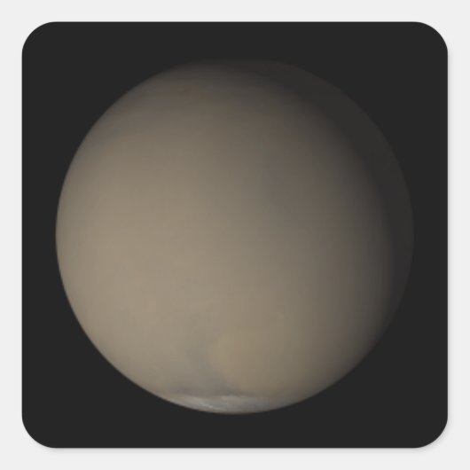 2001年の火星素晴らし上の塵嵐 スクエアシール (正面)