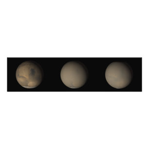 2001年の火星素晴らし上の塵嵐 フォトプリント