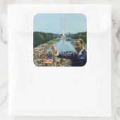 2001年記念演説 スクエアシール (バッグ)