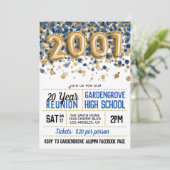 2001年高等学校大学懇親会 招待状 (スタンド正面)