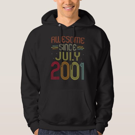 2001年7月以素晴らし降21歳 パーカ (正面)