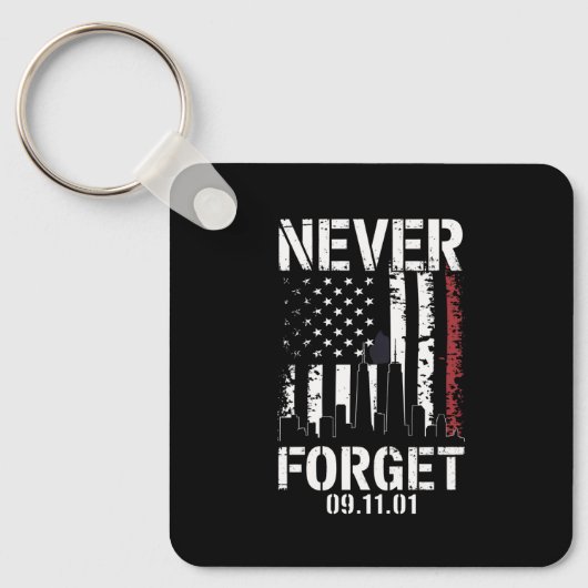 2001年9忘れ月11日のメモリアルデー キーホルダー (正面)