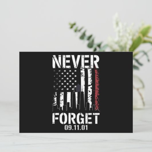 2001年9忘れ月11日のメモリアルデー 招待状 (スタンド正面)
