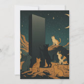 2001年:宇宙Meowdessi 招待状 (正面)