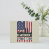 2001忘れ年9月11日メモリアルデー（米国） ポストカード (スタンド正面)