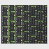 2001誕生日年トリビア ラッピングペーパー (フラット)