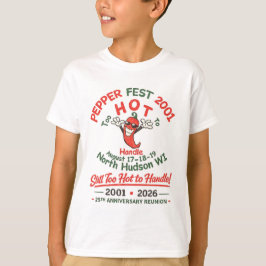 2001 ペッパーフェスト 25周年記念 ユースTシャツ Tシャツ