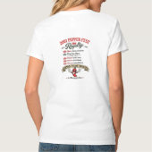 2001 ペッパーフェスト 25周年記念 Vネック Tシャツ (裏面)