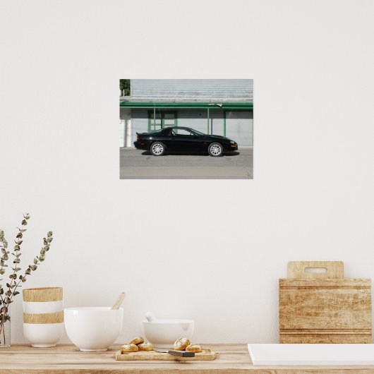 2001 Chevrolet Camaro Z28 SS ポスター (キッチン)